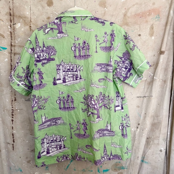 Katie Kime New Orleans Toile Pajama Set - Picture 6 of 8